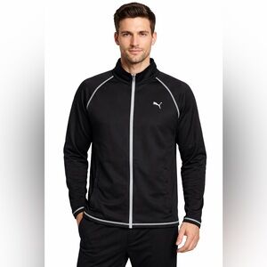 Puma Golf Men's Fairway Full-Zip Track Jacket Size M